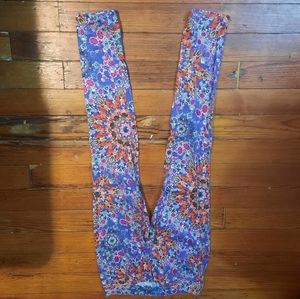 Tye-dye Hippie jeans